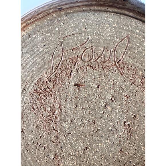 Handmade Studio Pottery Stoneware Canister With Lid 1979 - Picture 8 of 8